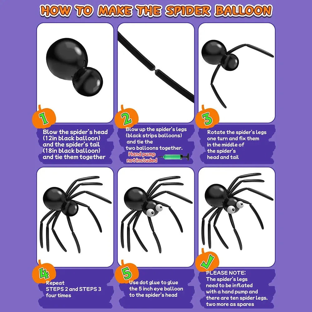 Halloween Party Balloon Arch Set Happy Halloween F07M2-1 Y-WS96